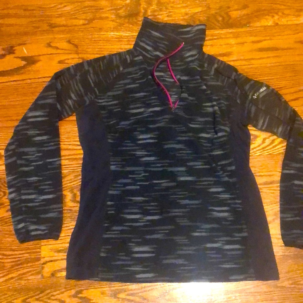 Columbia zip neck light sweatshirt